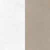 Taupe / Weiß