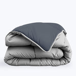 Zweifarbige Bettdecke ohne Bezug