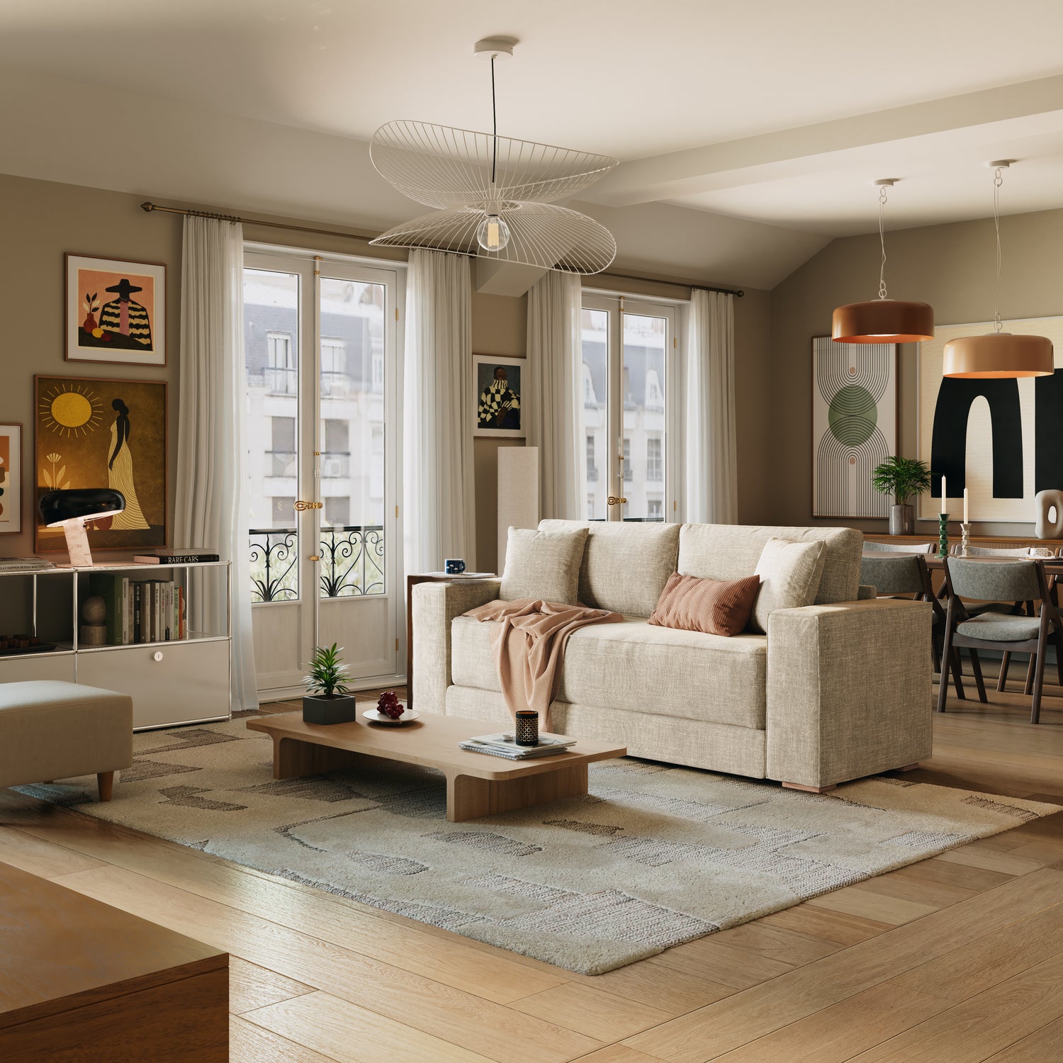 Husse für Schlafsofa Neo – Abnehmbar & Waschbar