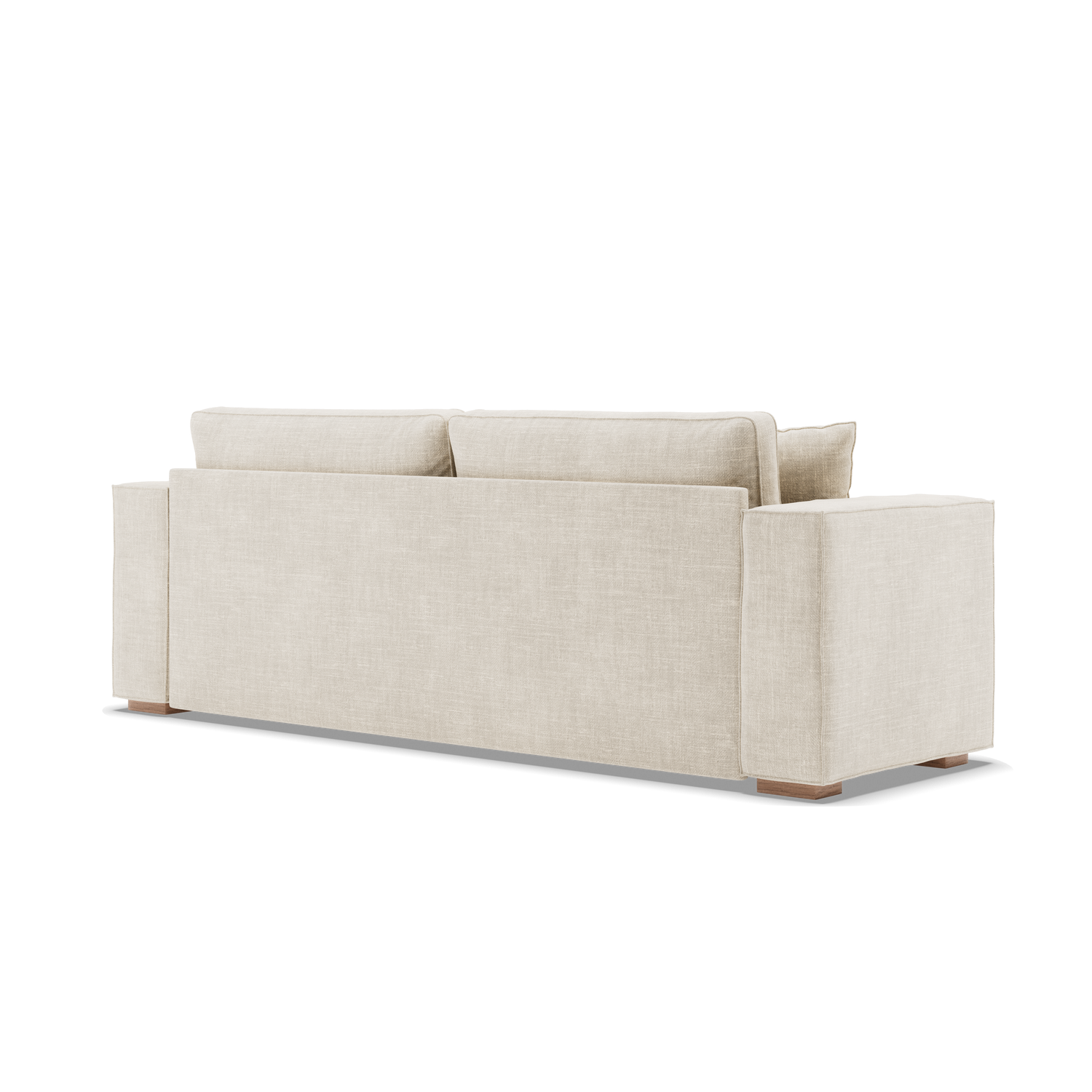 Breite Armlehnen, Sandbeige