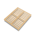 Bettgestell mit Lattenrost aus Holz Ugo