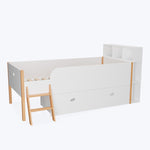 Halbhochbett mit stauraum Wolke