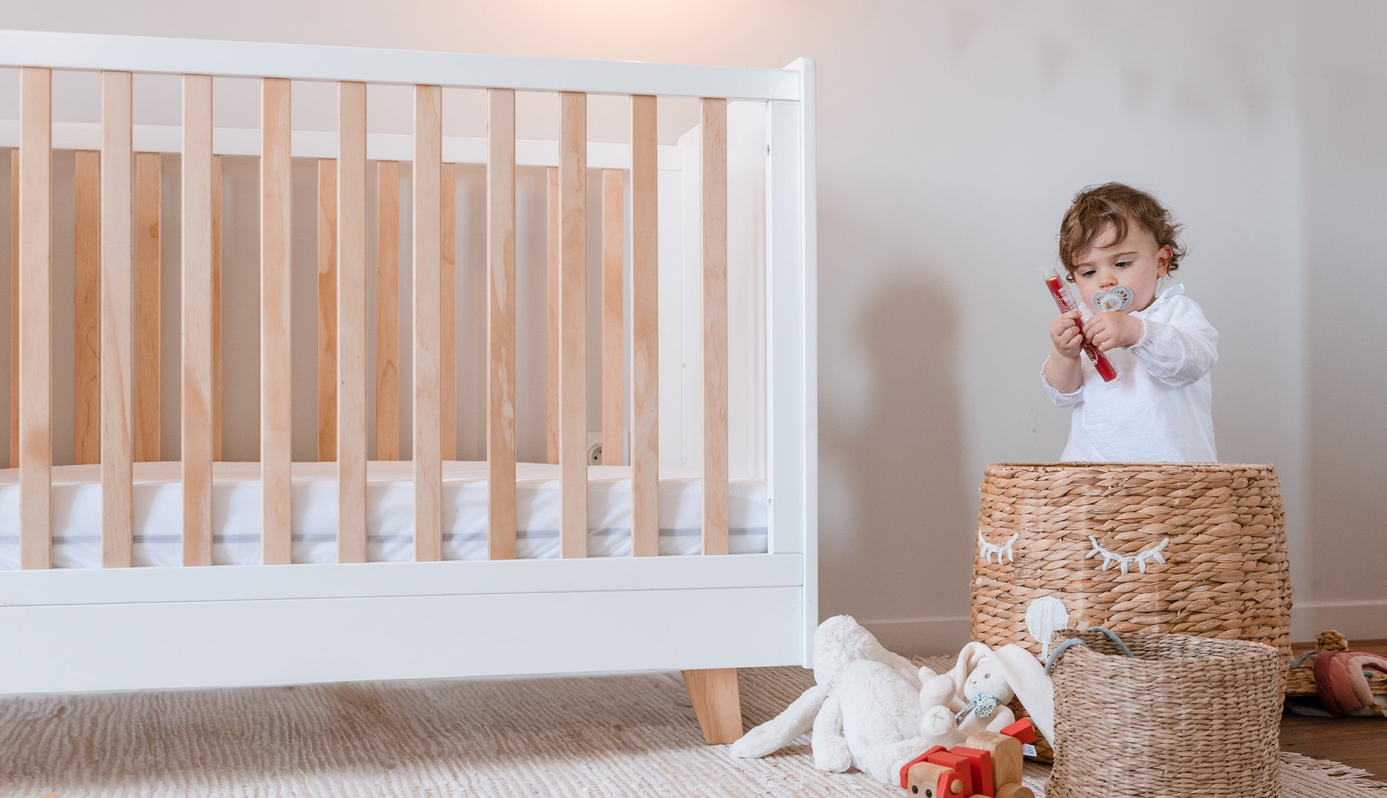 Babybett mitwachsend