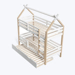 Etagenbett Odyssée mit Hüttendach