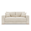 Breite Armlehnen, Beige