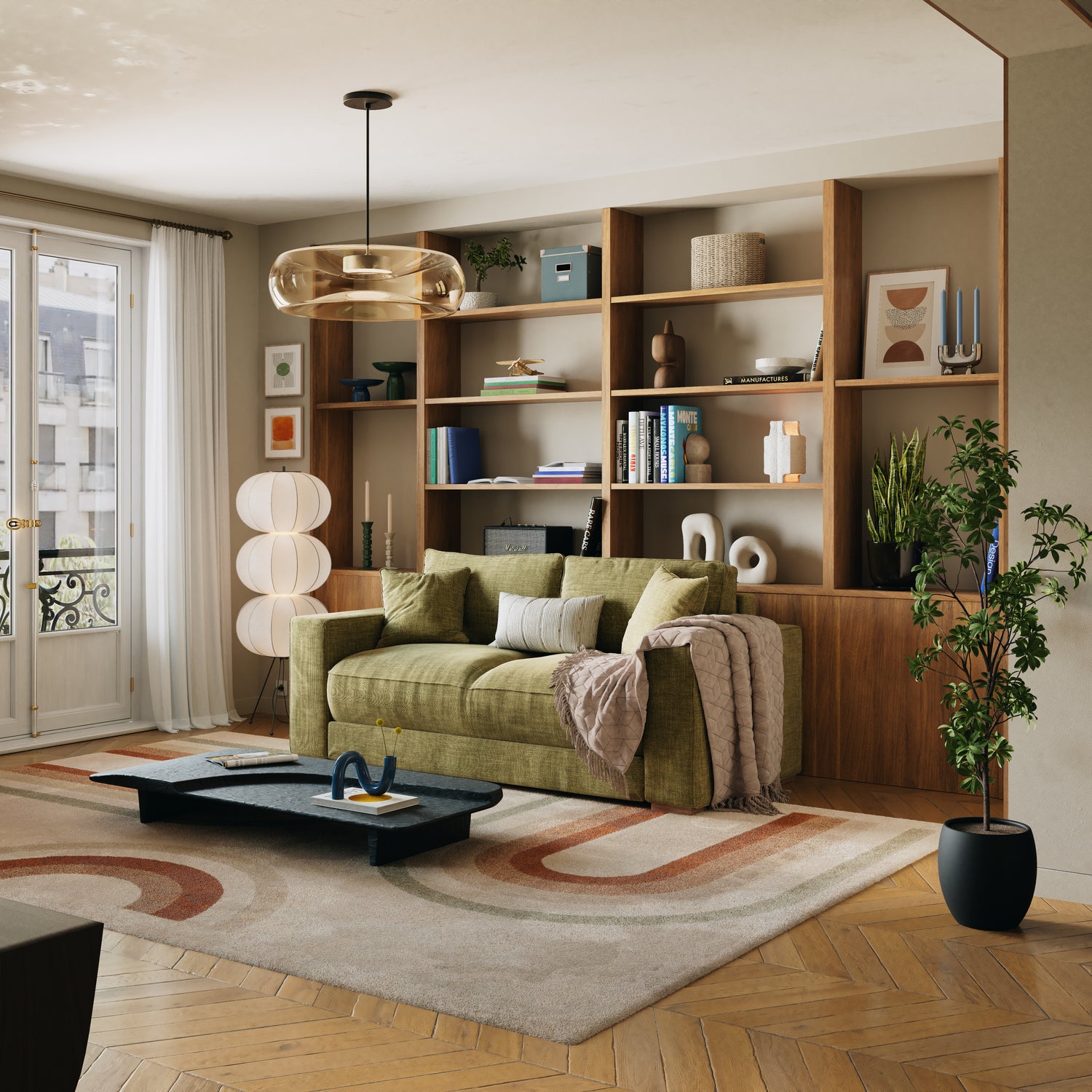 Schlafsofa Milo – kompaktes 2–3 Sitzer Sofa mit integrierter Matratze